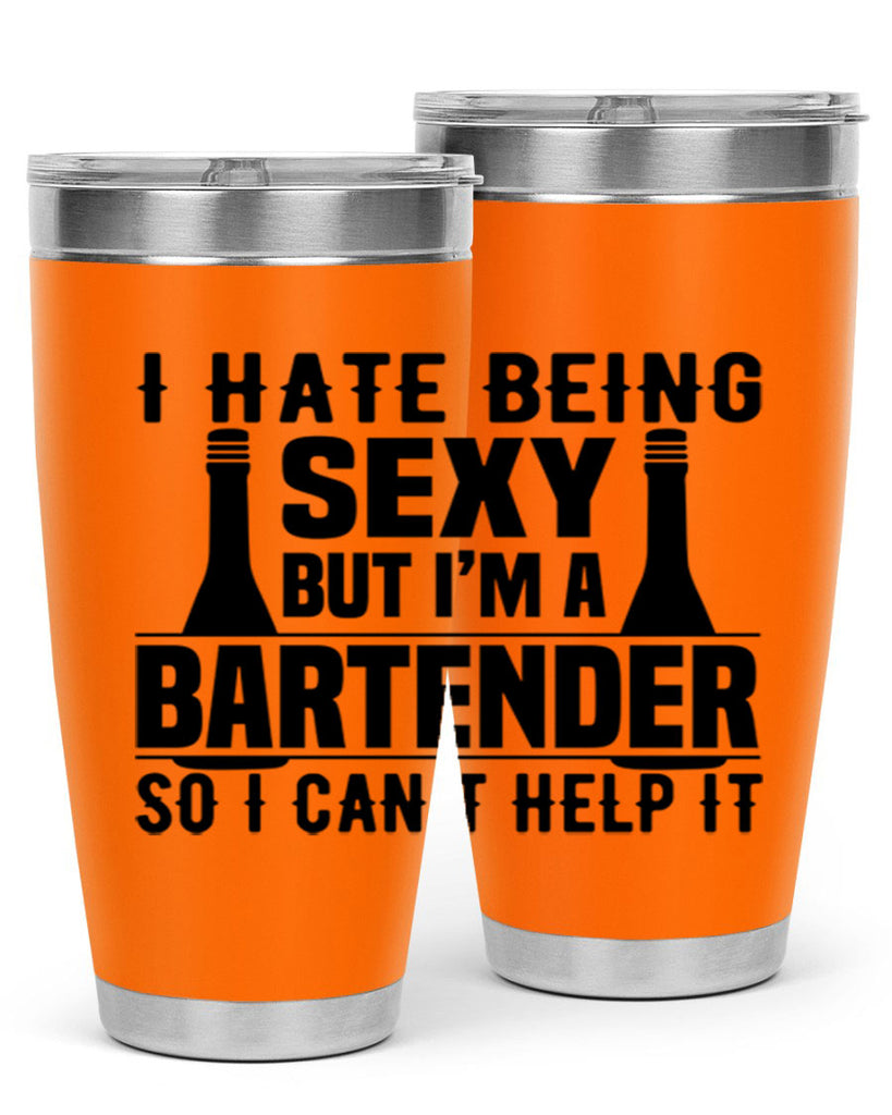 I hate being Style 1#- bartender- tumbler
