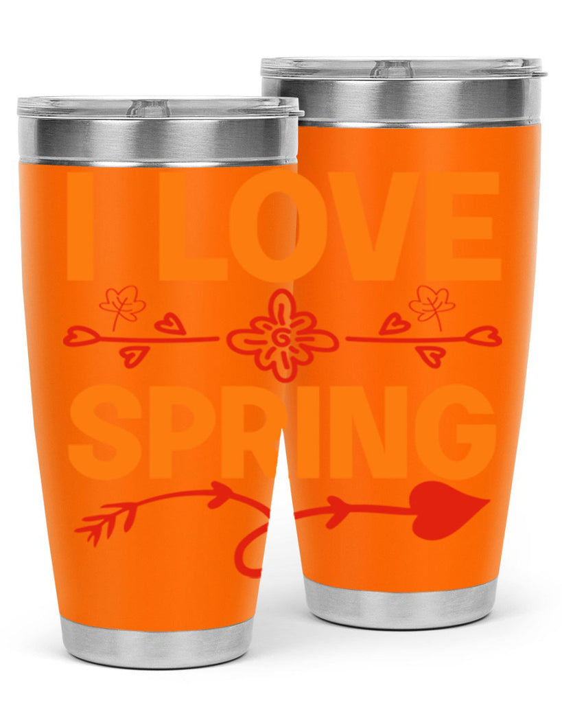 I love spring 271#- spring- Tumbler