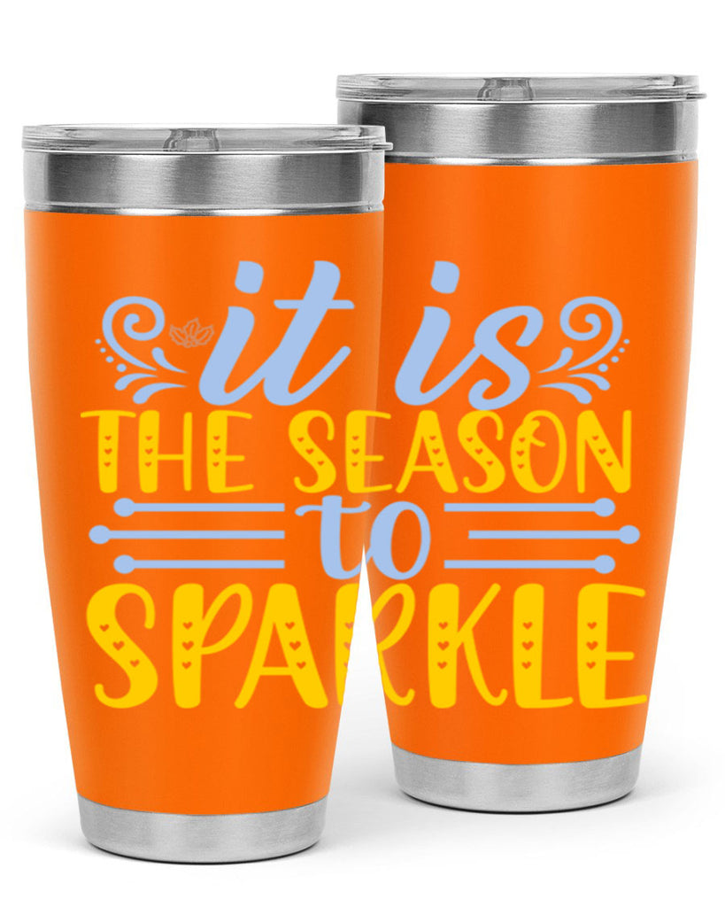 It is the season to sparkle256#- winter- Tumbler