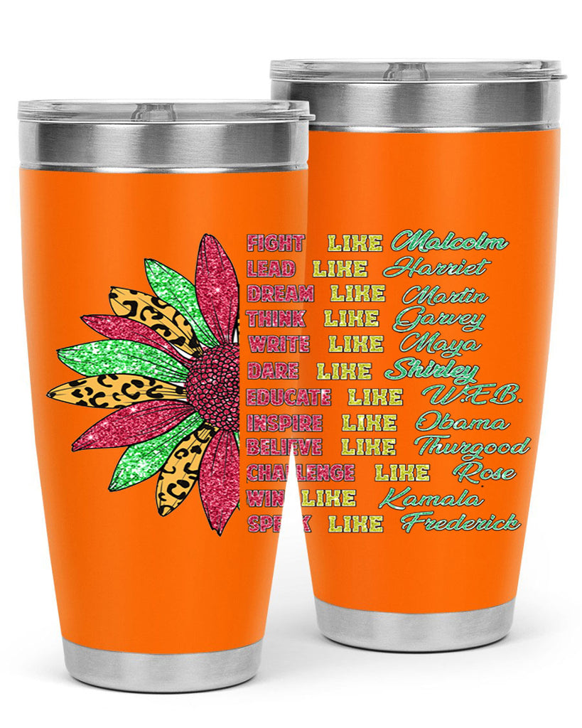 Juneteenth Sunflower Design 17#- Juneteenth- tumbler