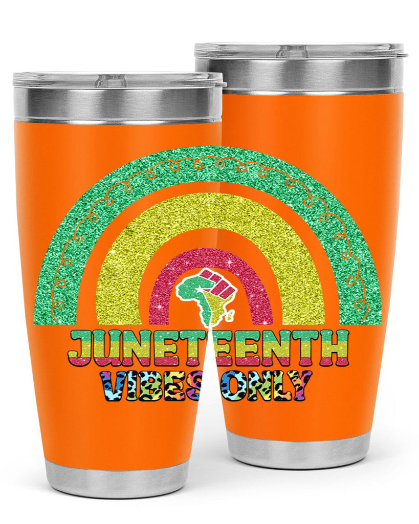 Juneteenth Vibes Only 5#- Juneteenth- tumbler