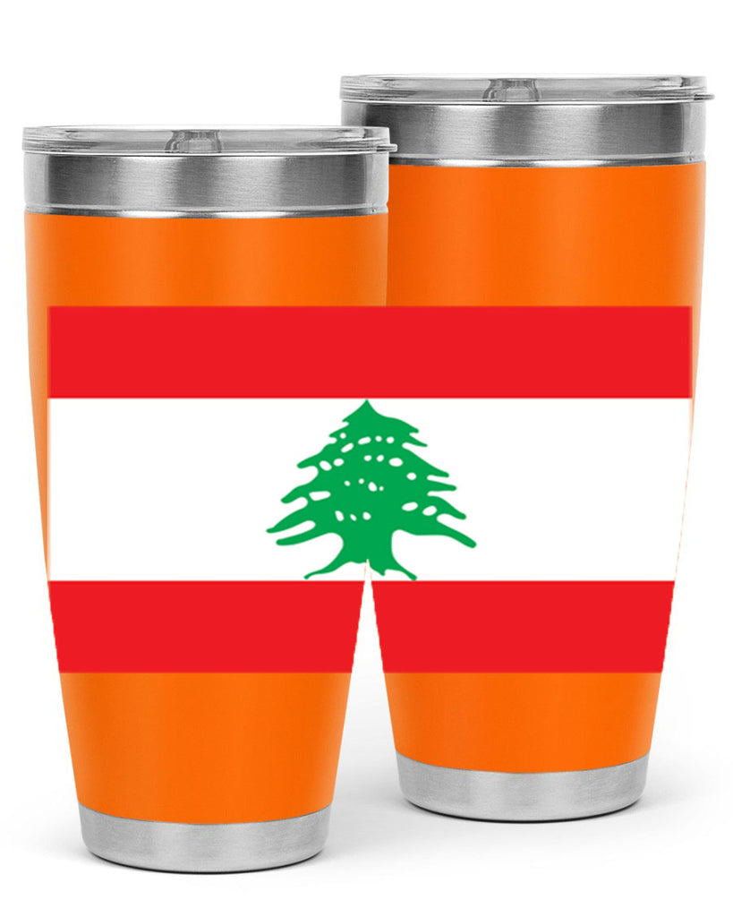 Lebanon 103#- world flags- Tumbler