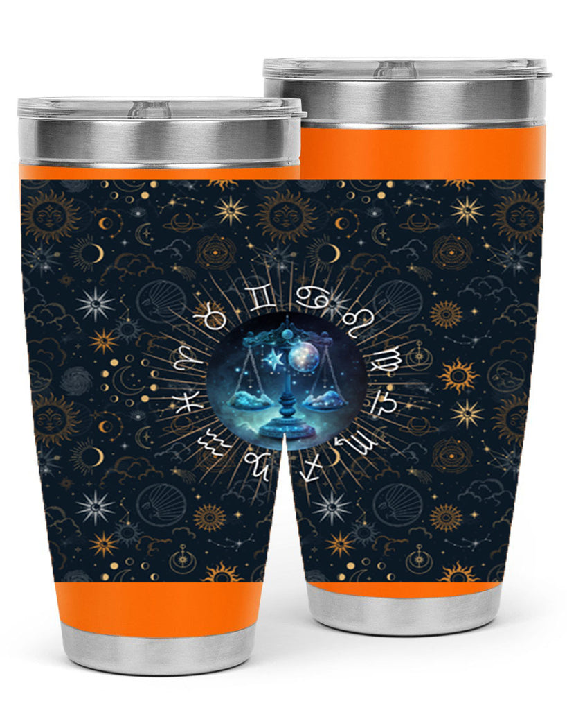 Libra Straight 317#- zodiac- Tumbler