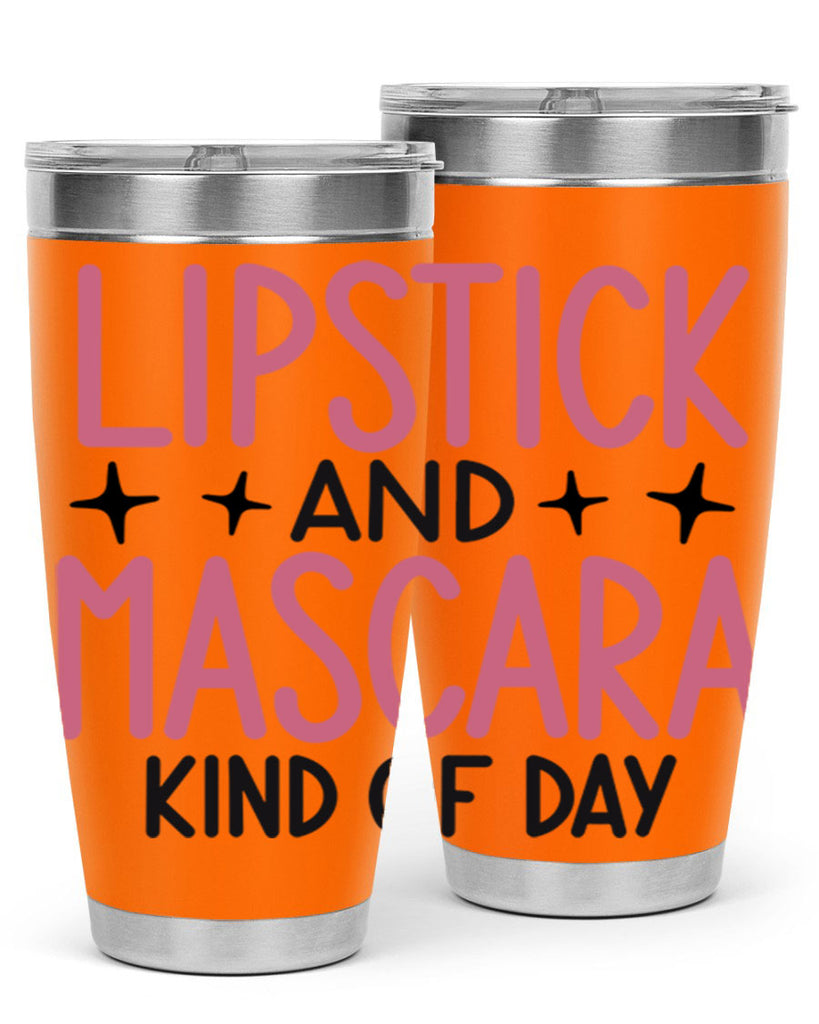 Lipstick and Mascara Kind of Day Style 57#- make up- Tumbler