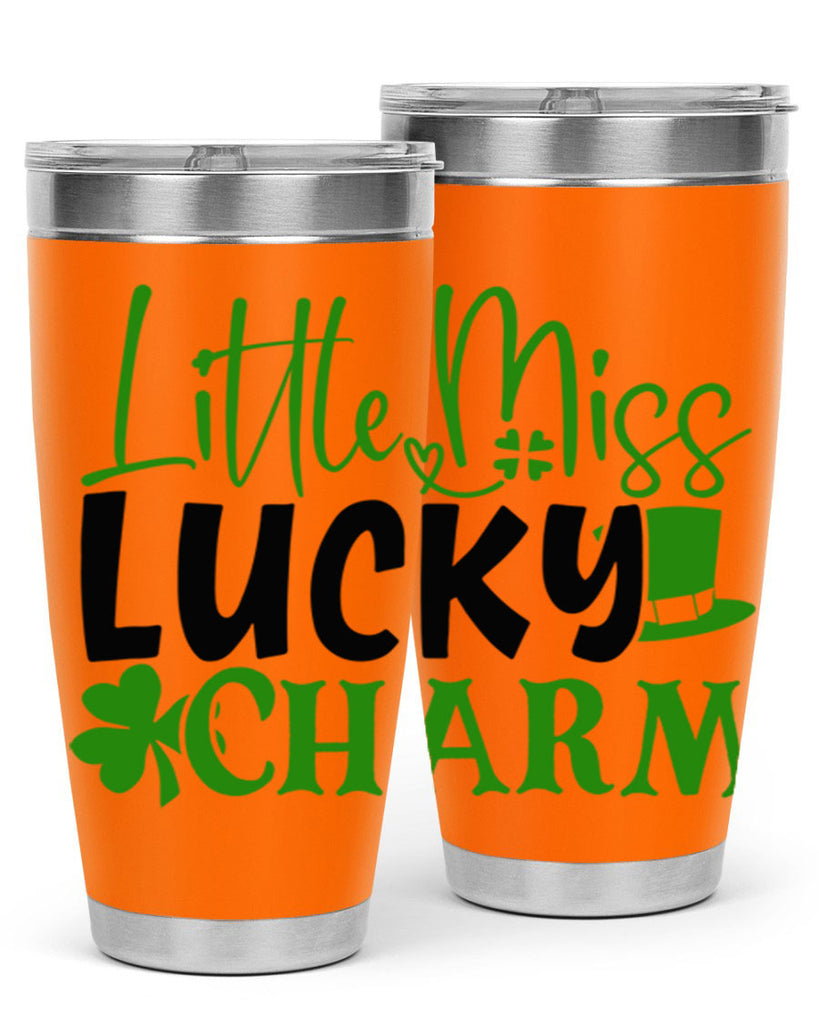 Little Miss Lucky Charm Style 154#- St Patricks Day- Tumbler