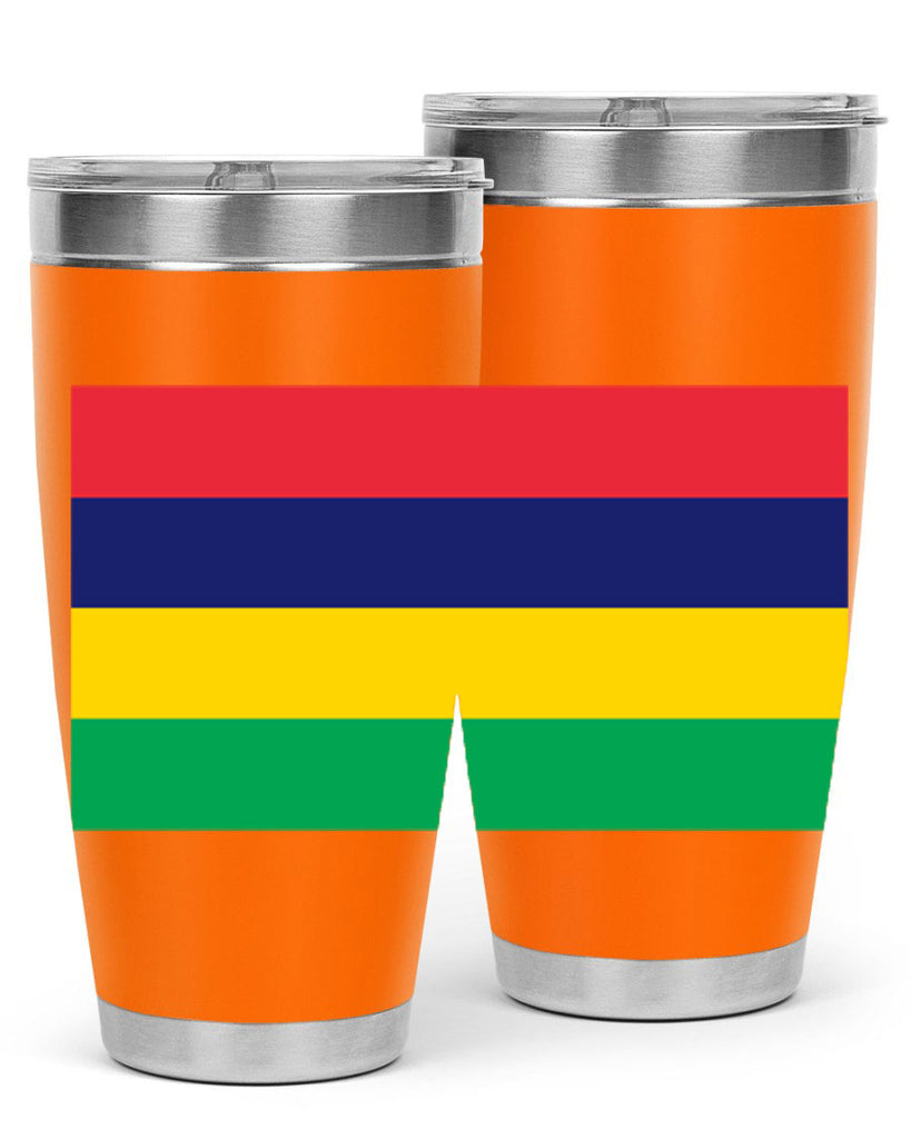 Mauritius 88#- world flags- Tumbler