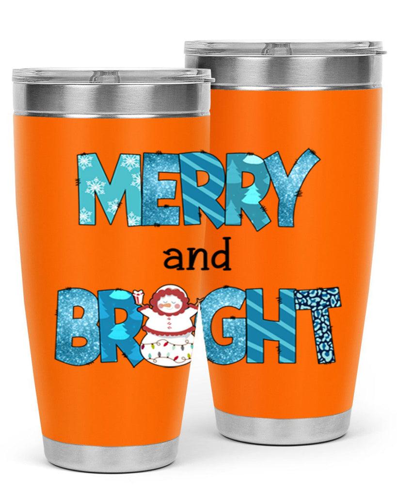 Merry and Bright 321#- winter- Tumbler