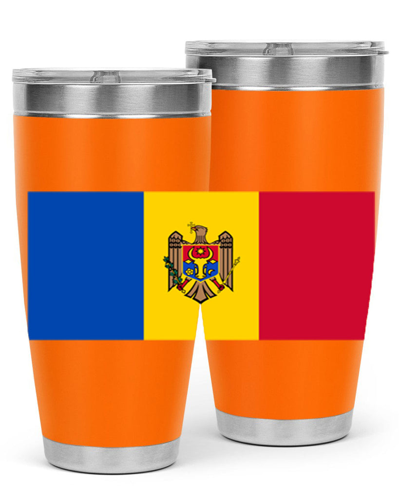 Moldova 85#- world flags- Tumbler