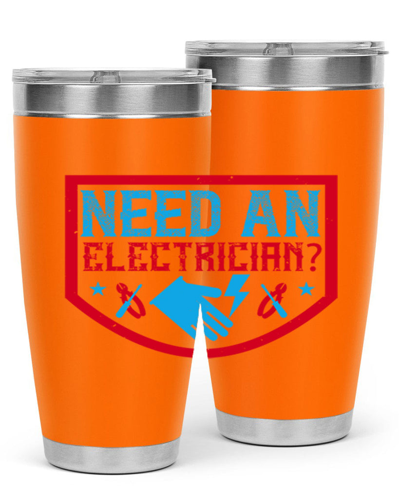 Need an electrician Style 23#- electrician- tumbler