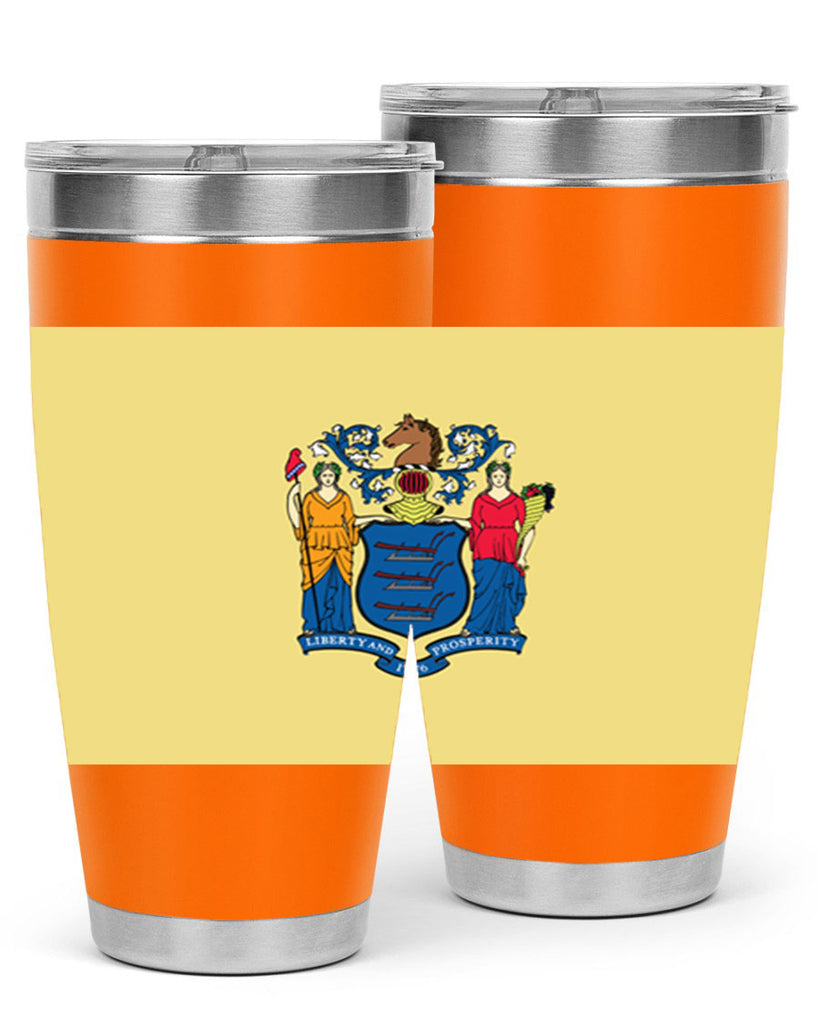 New Jersey 22#- Us Flags- Tumbler