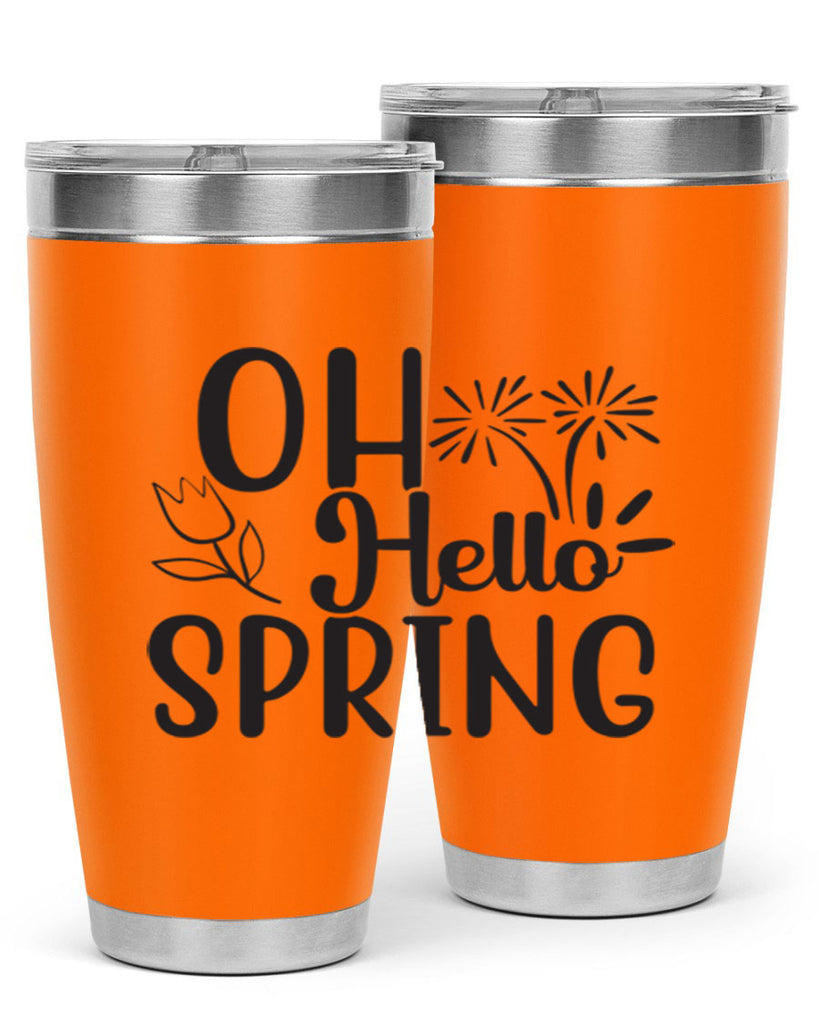 Oh hello spring 358#- spring- Tumbler