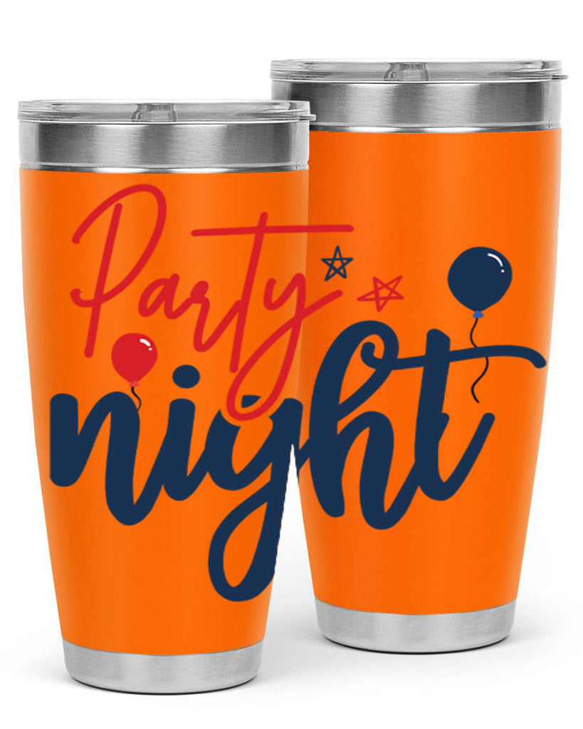 Party Night Style 84#- Fourt Of July- Tumbler