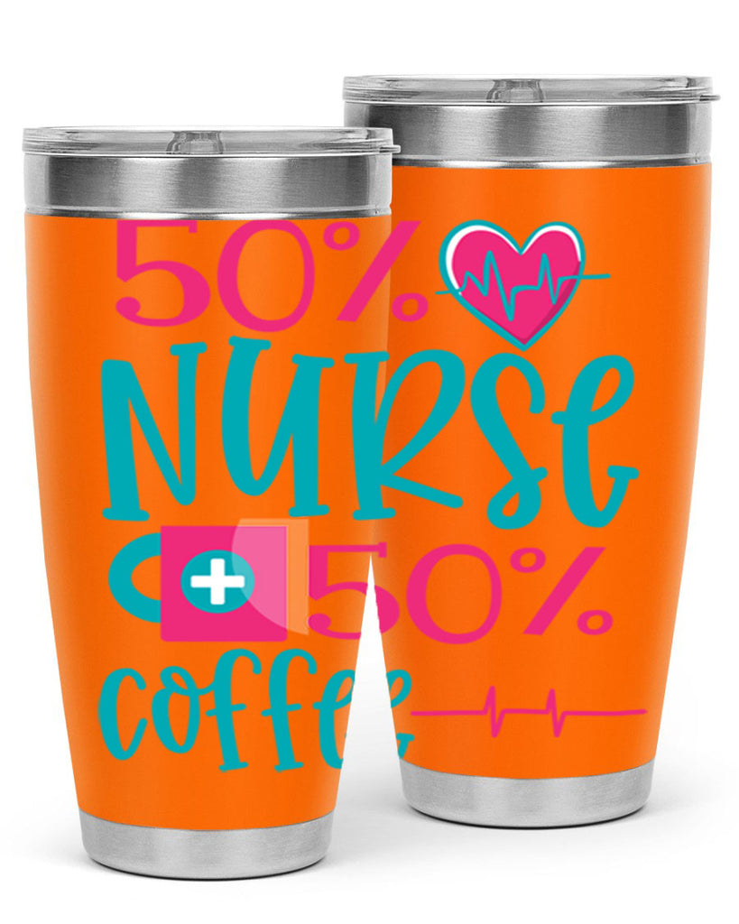 Percent Nurse Percent Coffee Style Style 60#- nurse- tumbler