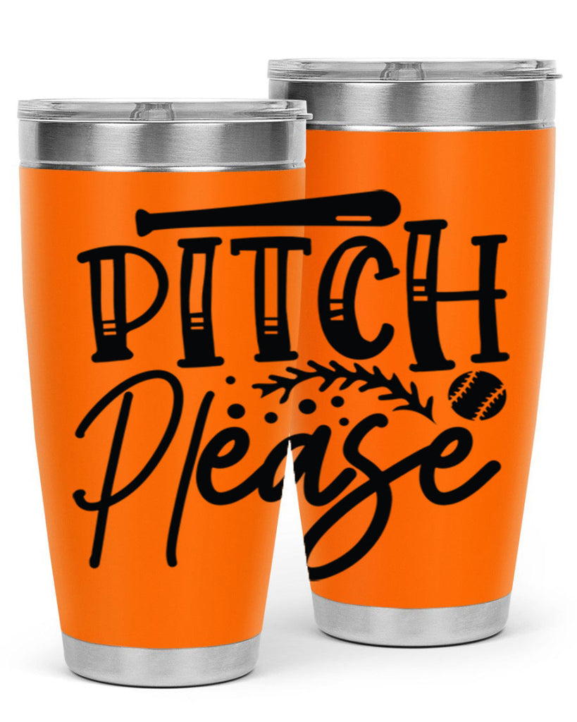 Pitch Please 2037#- baseball- Tumbler