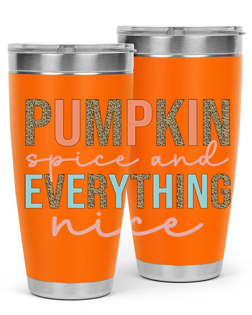 Pumpkin Spice And Everything Nice 533#- fall- Tumbler