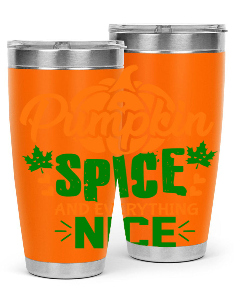 Pumpkin Spice and Everything Nice 538#- fall- Tumbler
