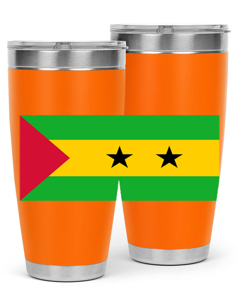 Sao Tome and Principe 47#- world flags- Tumbler