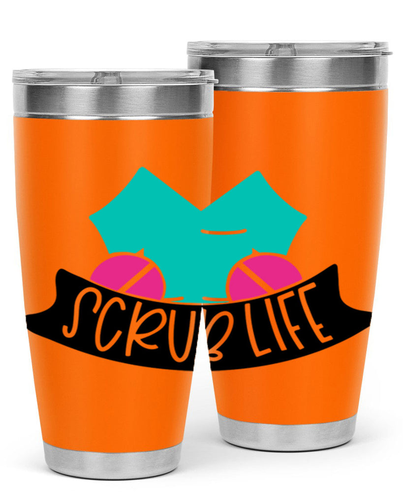 Scrub Life Style Style 45#- nurse- tumbler