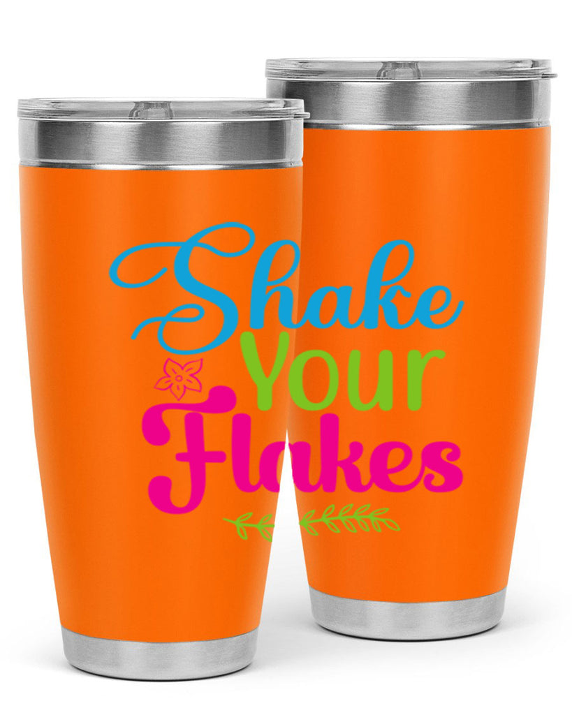 Shake Your Flakes 356#- winter- Tumbler