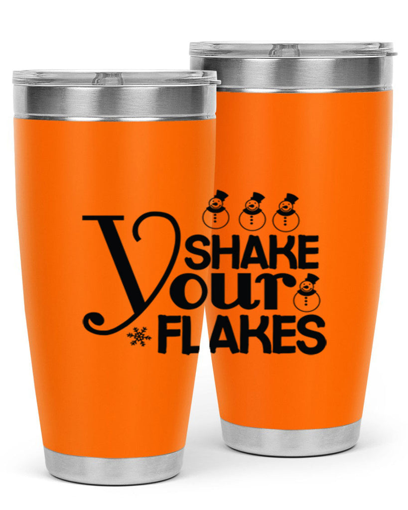 Shake Your Flakes 357#- winter- Tumbler