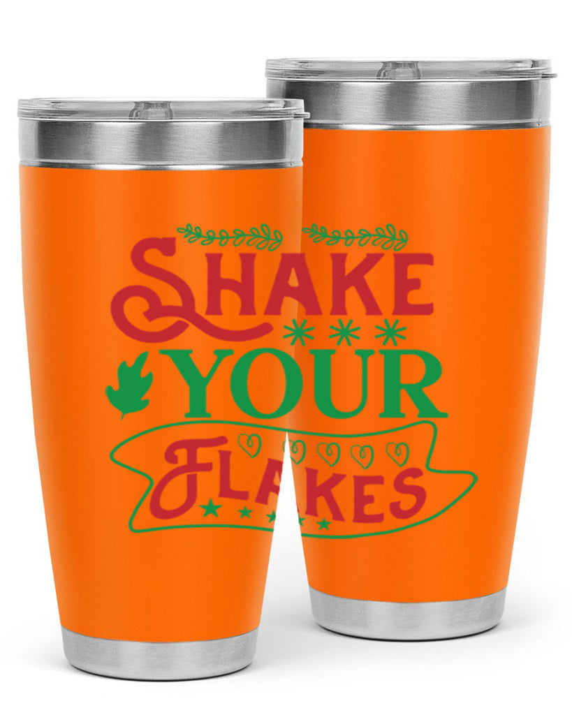Shake Your Flakes 358#- winter- Tumbler