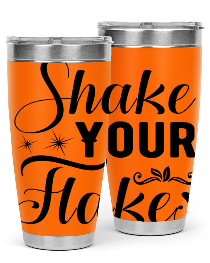 Shake Your Flakes 362#- winter- Tumbler