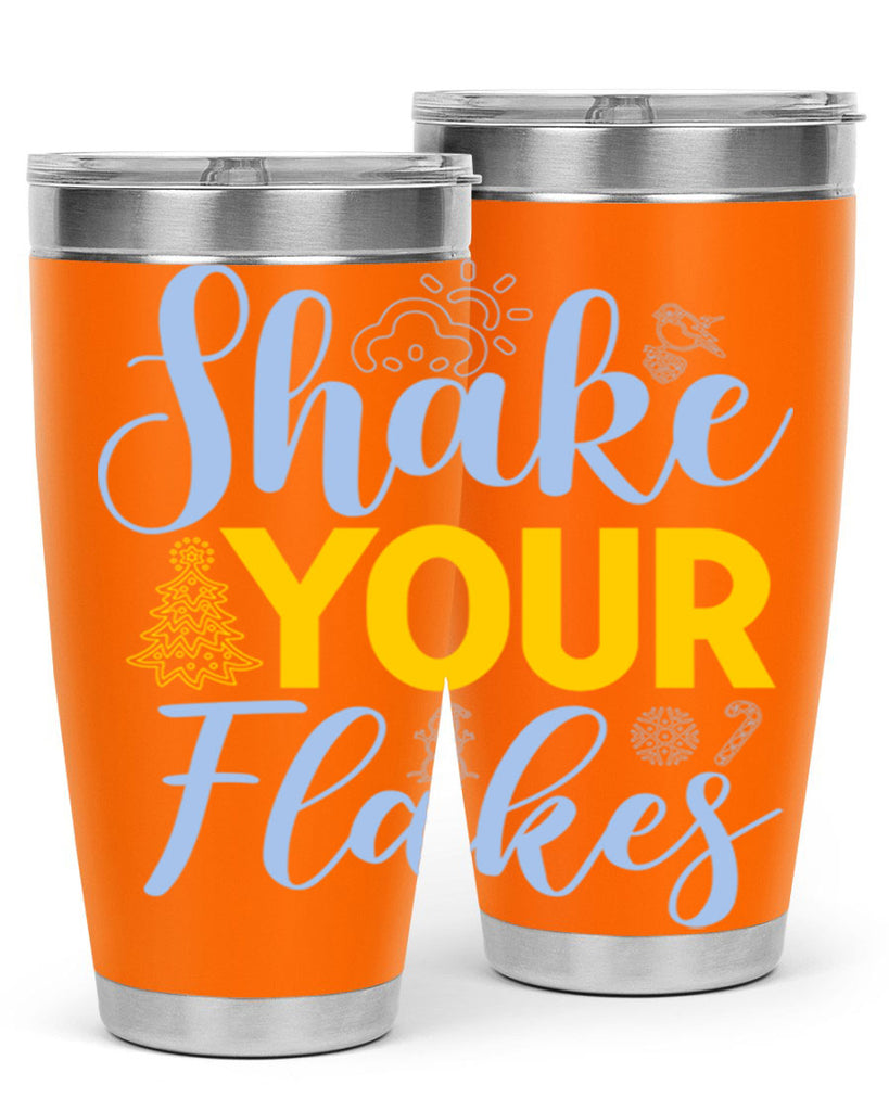 Shake your flakes361#- winter- Tumbler