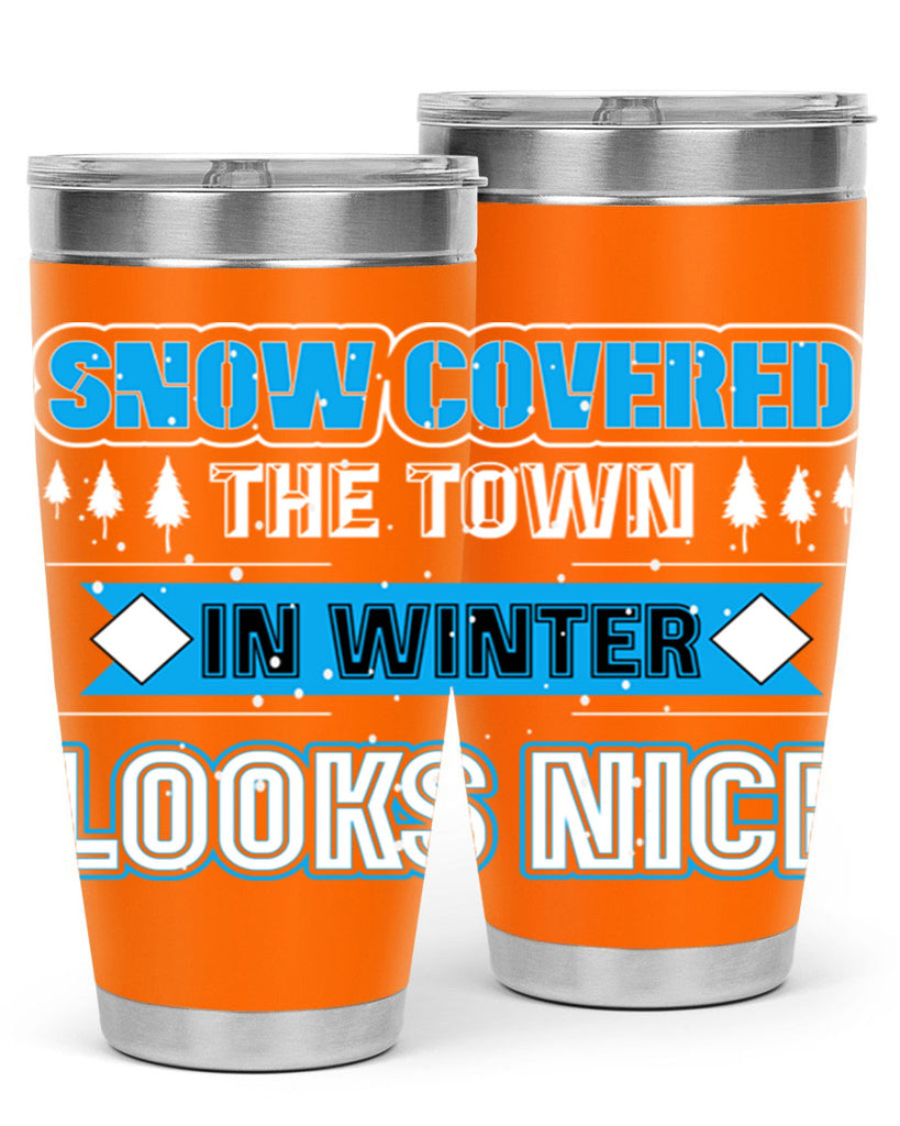 Snow Covered Winter 365#- winter- Tumbler