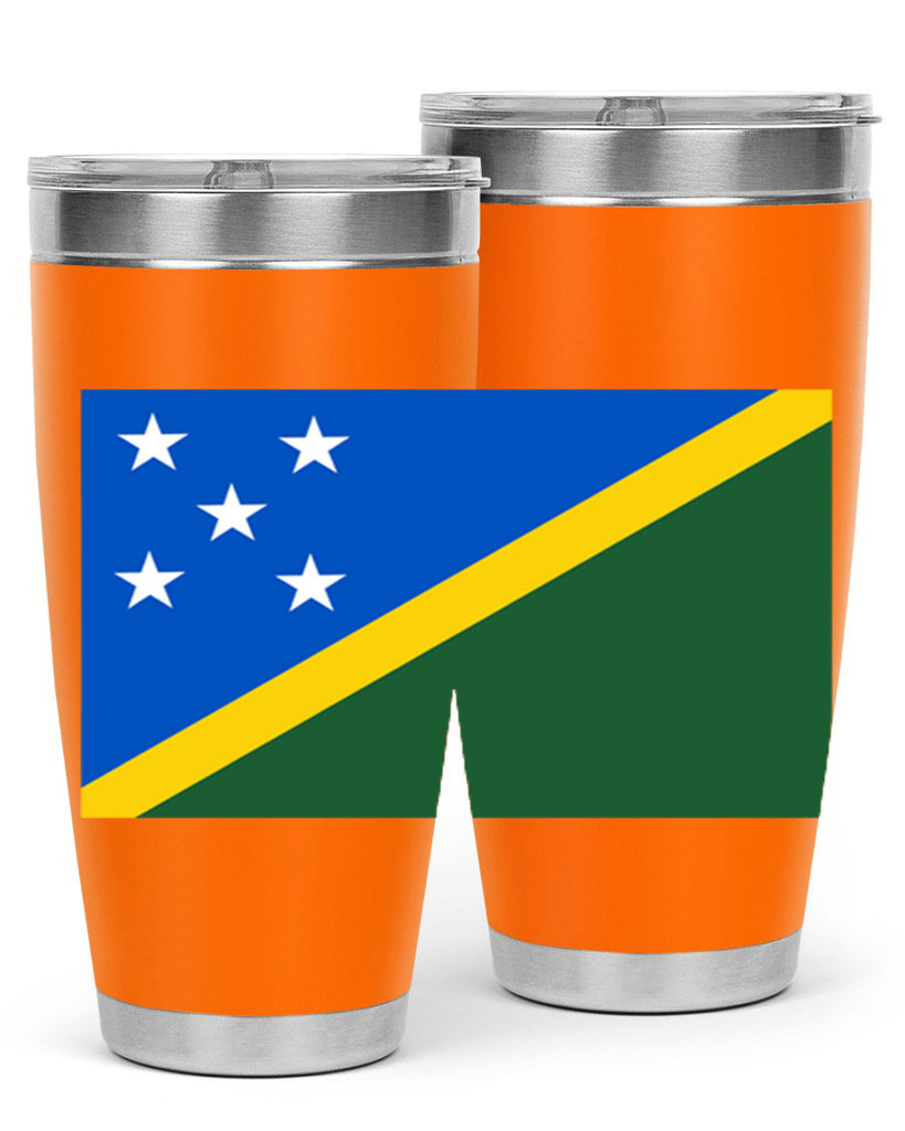 Solomon Islands 38#- world flags- Tumbler