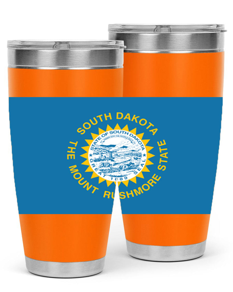 South Dakota 11#- Us Flags- Tumbler