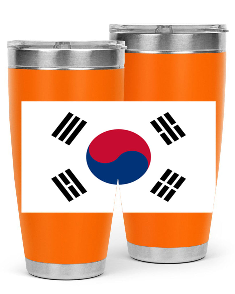 South Korea 35#- world flags- Tumbler