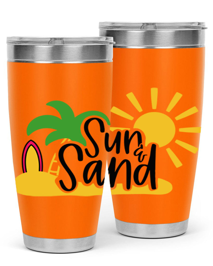 Sun Sand Style 17#- summer- Tumbler