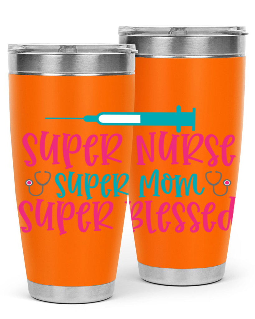 Super Nurse Super Mom Style 347#- nurse- tumbler