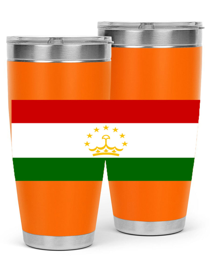 Tajikistan 25#- world flags- Tumbler