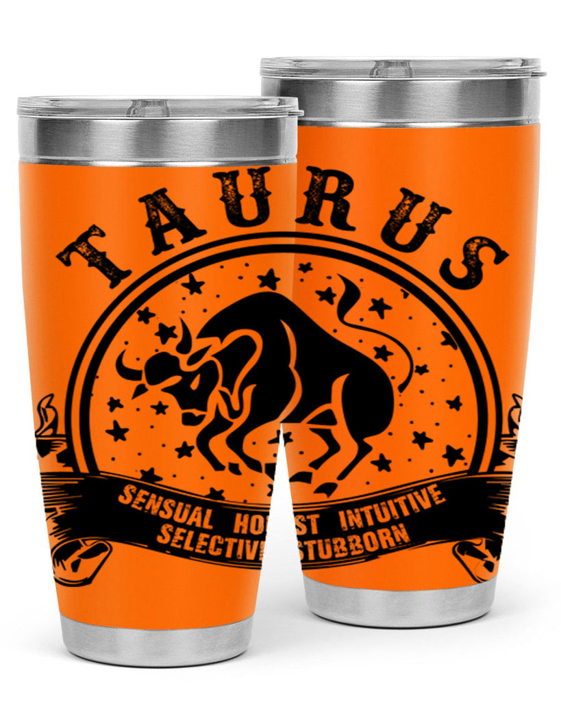 Taurus 5#- zodiac- Tumbler