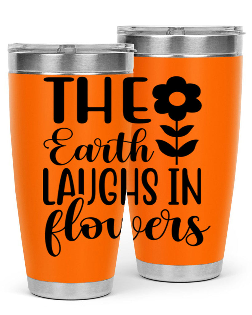 The earth laughs in flowers 548#- spring- Tumbler