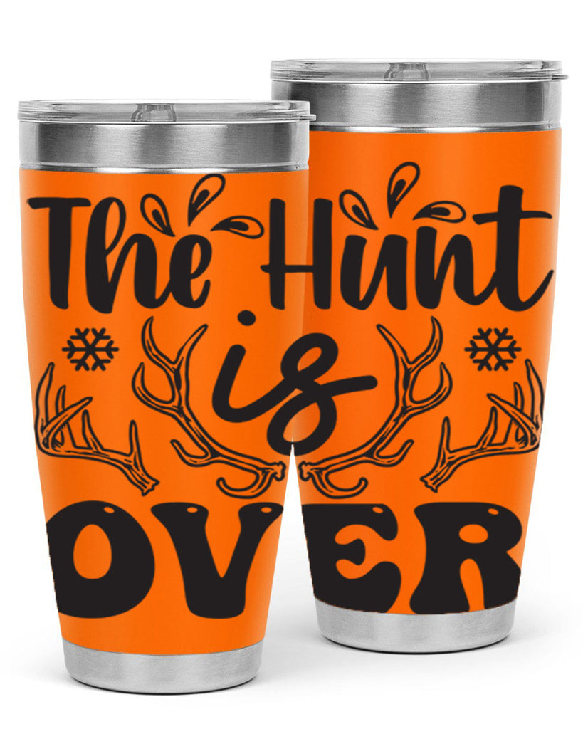 The hunt is over 403#- winter- Tumbler