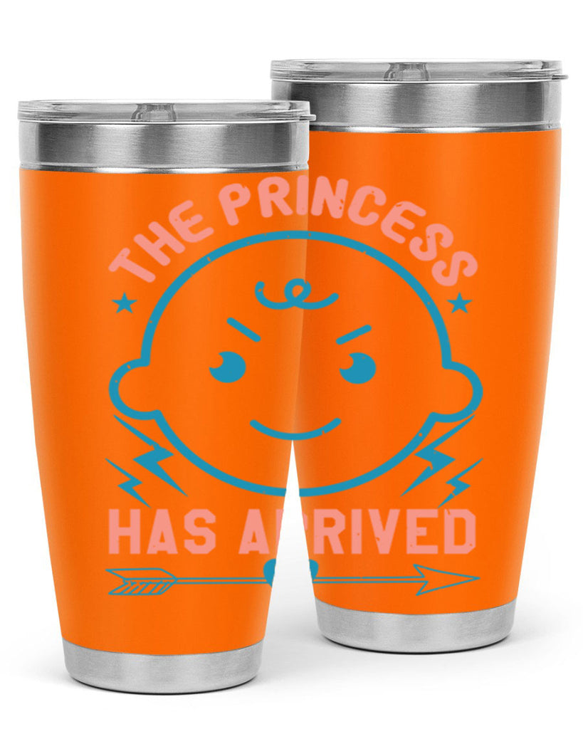 The princess has arrived Style 10#- baby shower- tumbler