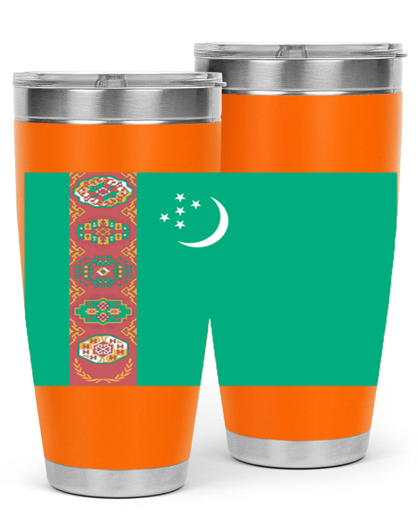 Turkmenistan 16#- world flags- Tumbler