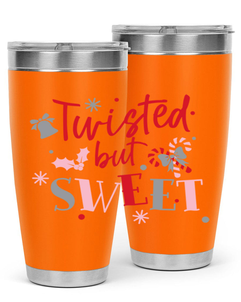 Twisted but sweet 424#- winter- Tumbler
