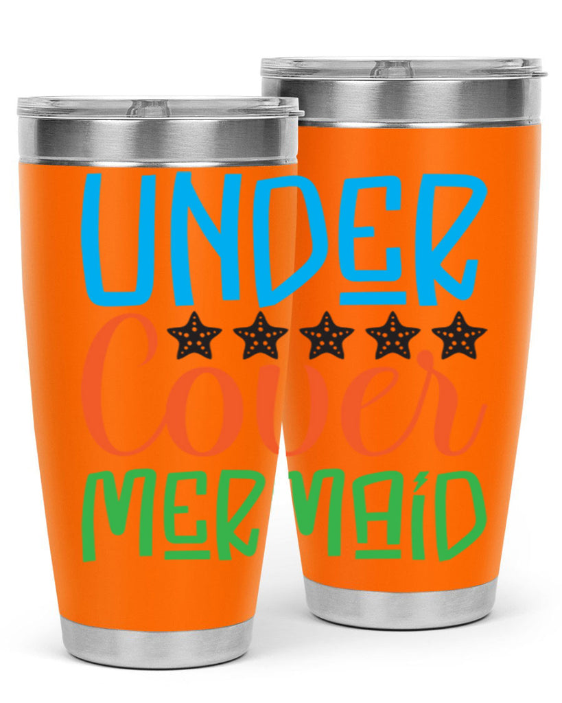 Under Cover Mermaid 648#- mermaid- Tumbler