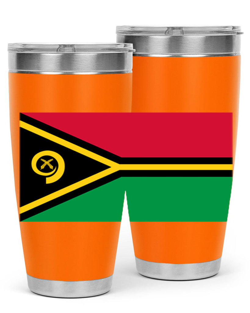 Vanuatu 7#- world flags- Tumbler