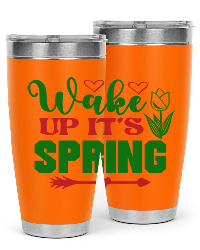 Wake Up Its Spring 562#- spring- Tumbler