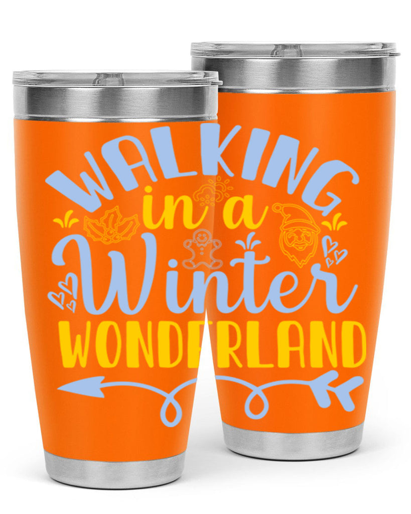 Walking in a winter wonderland440#- winter- Tumbler