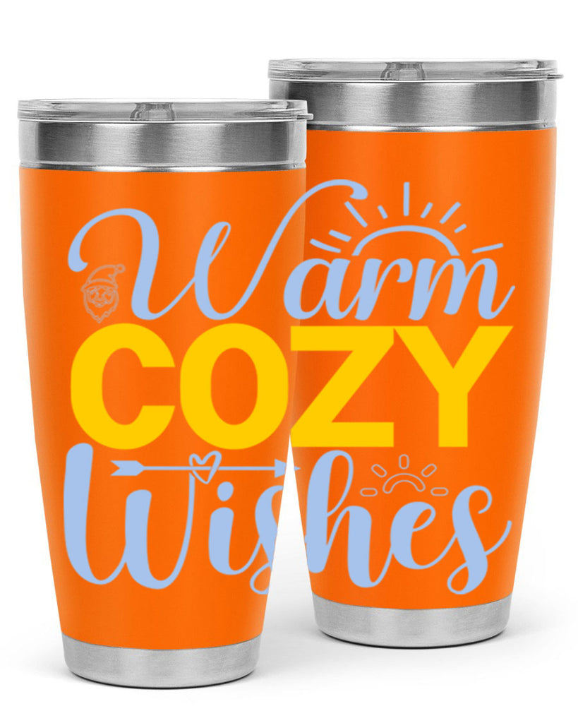 Warm cozy wishes447#- winter- Tumbler