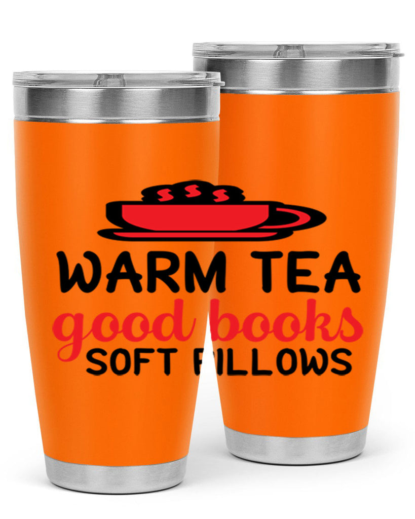 Warm tea good books soft pillows 448#- winter- Tumbler
