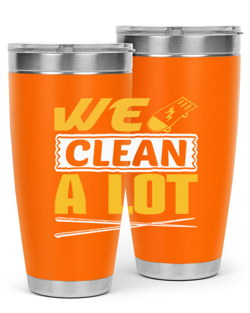 We clean a lot Style 10#- cleaner- tumbler
