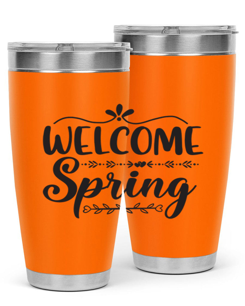 Welcome spring 576#- spring- Tumbler