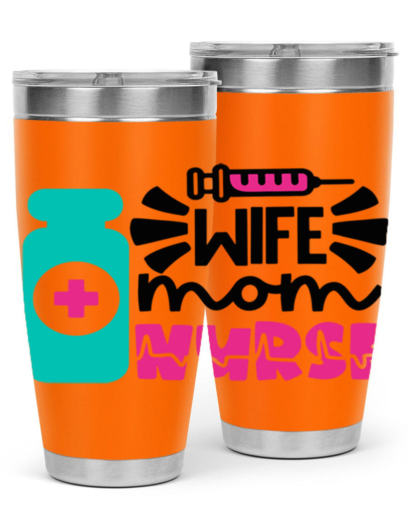 Wife Mom Nurse Style Style 10#- nurse- tumbler