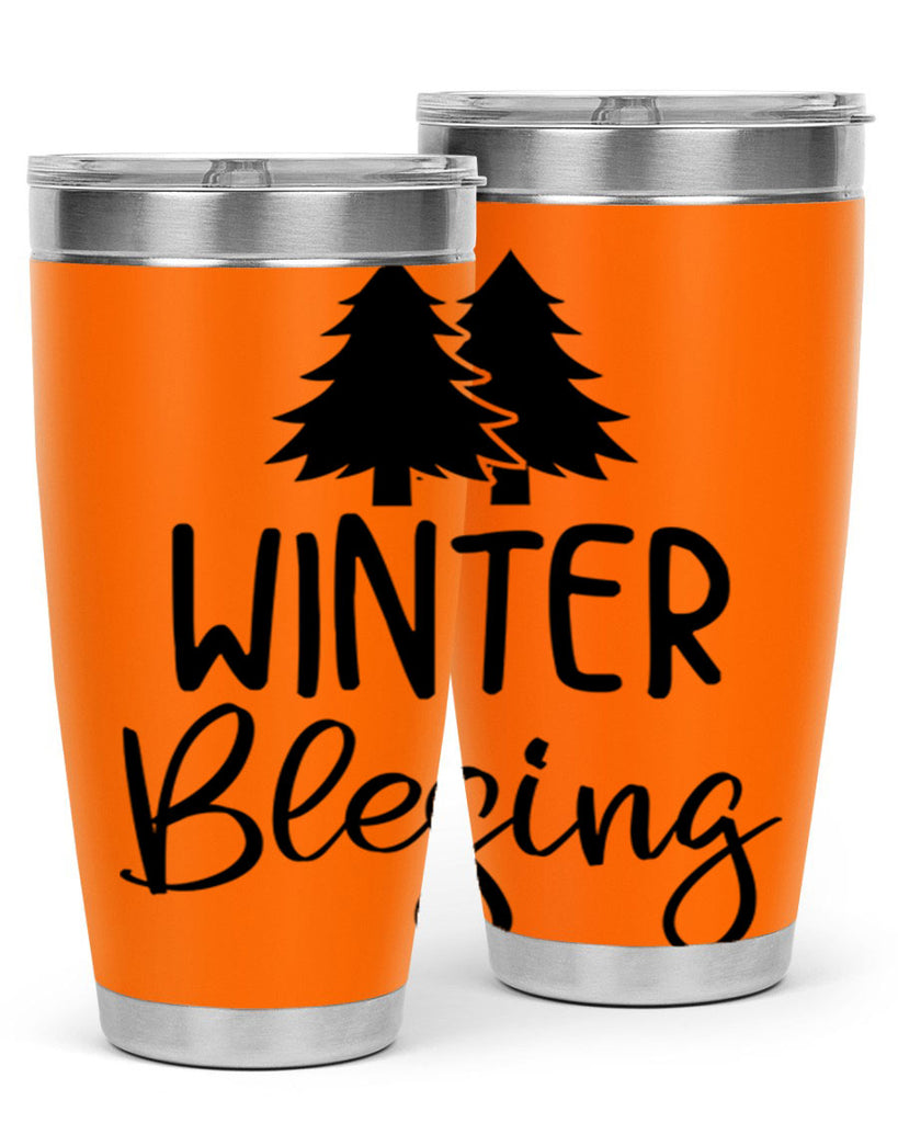 Winter Blesing483#- winter- Tumbler